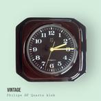 Mooie vintage Philips wandklok uit de jaren 70’s, Ophalen, Zo goed als nieuw