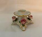 Porseleinen kandelaar met rozen A.K.Kaiser, Antiek en Kunst, Antiek | Porselein, Ophalen of Verzenden