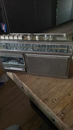 Oude Philips radio cassette recorder, Gebruikt, Ophalen of Verzenden