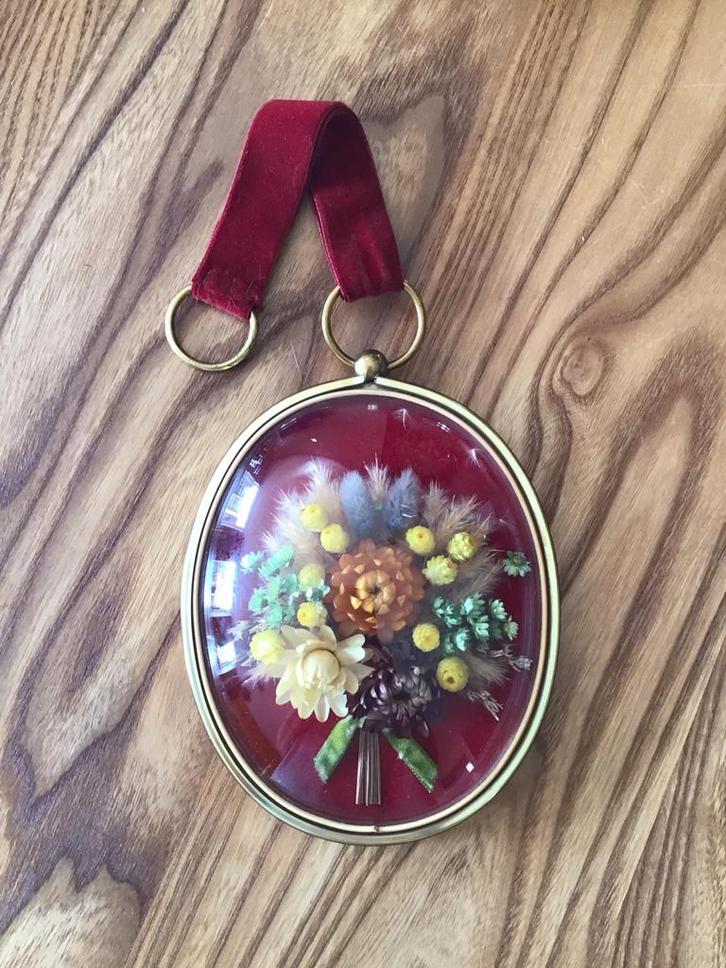 Vintage retro  bollijst (Artilux) met Droogbloemen, Verzamelen, Retro, Ophalen of Verzenden