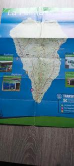 Wegenkaart van La Palma van autoverhuurder Whalewatching, Gelezen, Spanje, 2000 tot heden, Ophalen of Verzenden