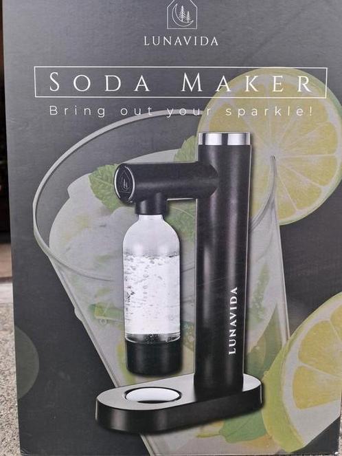 Nieuw! Bruiswater machine Lunavida sodamaker, Huis en Inrichting, Keuken | Keukenbenodigdheden, Nieuw, Ophalen of Verzenden