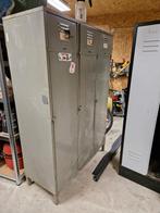 Metalen Locker Kast - Industrieel, Huis en Inrichting, Ophalen, Gebruikt, Industrieel