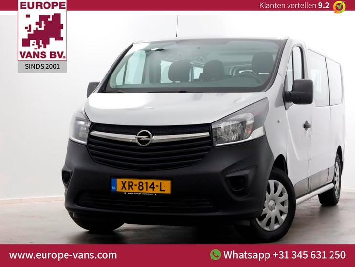 Opel Vivaro Combi 1.6 CDTI 120pk E6 L2H1 Personenbus Incl BT, Auto's, Opel, Bedrijf, Te koop, Vivaro, ABS, Airbags, Airconditioning