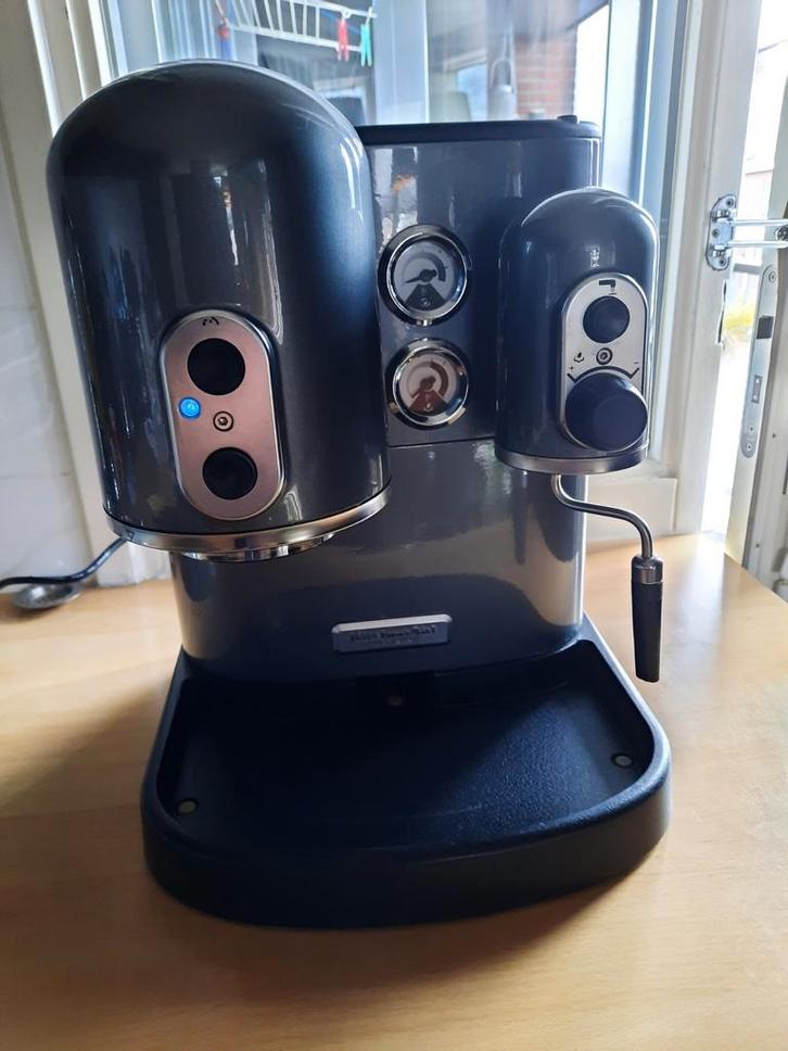 KitchenAid Artisan 5KES100 Espressomachine Pistonmachine – G, Witgoed en Apparatuur, Koffiezetapparaten, Niet werkend, Gemalen koffie