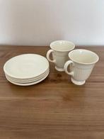 4x schotel 2x kopje Wedgwood Edme, Ophalen, Gebruikt, Wedgwood, Kop(pen) en/of Schotel(s)