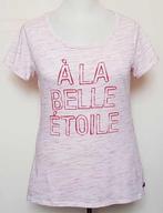 Bien Bleu roze t-shirt met rode print mt. XL, Ophalen of Verzenden, Roze, Zo goed als nieuw, Maat 46/48 (XL) of groter