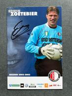 Feyenoord spelerskaart Zoetebier met handtekening, Ophalen of Verzenden, Zo goed als nieuw, Feyenoord, Spelerskaart