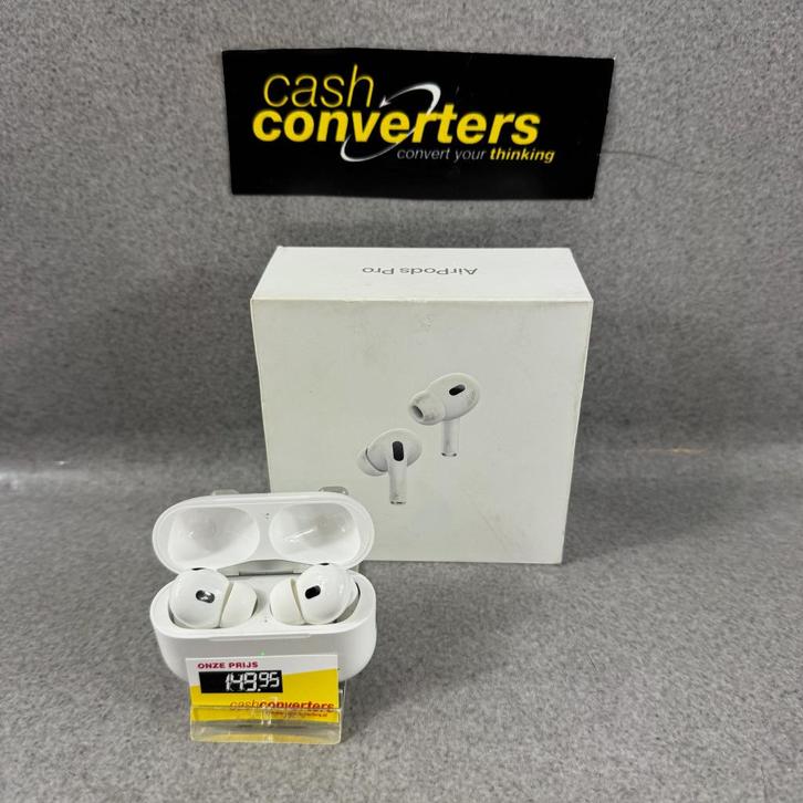 Apple Pro 2nd gen airpods | USB C | in doos met bon | 394465, Telecommunicatie, Mobiele telefoons | Oordopjes, Gebruikt, In gehoorgang (in-ear)