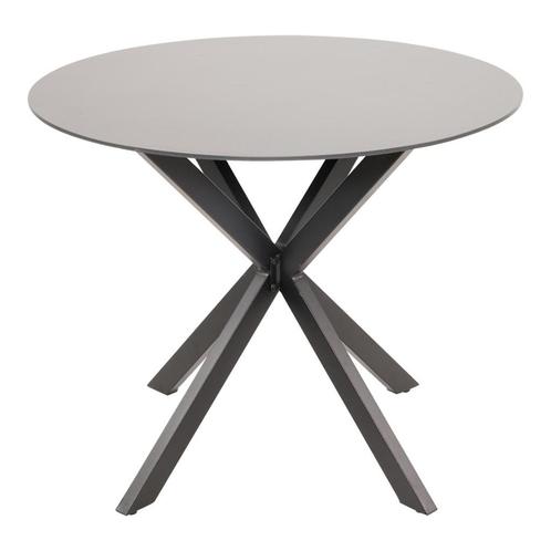 Tuintafel rond 90 cm model Crest - aluminium tafelonderstel, Tuin en Terras, Tuintafels, Nieuw, Rond, Aluminium, Ophalen of Verzenden