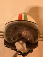 Retro Scooterhelm met Vizier, Ophalen of Verzenden, Zo goed als nieuw, Medium