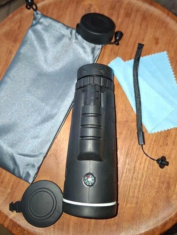 Monoculaire Verrekijker 10x50. Nieuw, Audio, Tv en Foto, Optische apparatuur | Verrekijkers, Nieuw, Overige typen, 8 tot 12x, Met hoes of tas