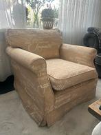 Comfortabele fauteuil met Franse print, Huis en Inrichting, Ophalen, Zo goed als nieuw, Stof, 75 tot 100 cm