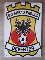 Go Ahead Eagles Deventer 20x30 cm Reclamebord, Ophalen of Verzenden, Nieuw, Poster, Plaatje of Sticker