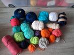 Katoen restanten, ., Hobby en Vrije tijd, Breien en Haken, Ophalen of Verzenden, Zo goed als nieuw, Breien of Haken, Wol of Garen