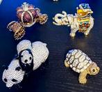 Set pillendoosjes bezet met strass steentjes, Sieraden, Tassen en Uiterlijk, Overige Accessoires, Ophalen of Verzenden, Nieuw