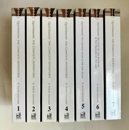 Quatermain: The Complete adventures 1 t/m 7 - Haggard, Boeken, Avontuur en Actie, Zo goed als nieuw, Ophalen of Verzenden
