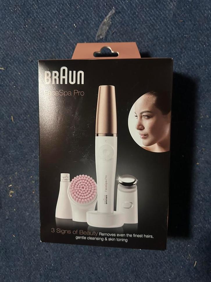 Braun FaceSpa Pro 912 Gezichtsepilator - Wit/Brons (nieuw), Sieraden, Tassen en Uiterlijk, Uiterlijk | Lichaamsverzorging, Nieuw