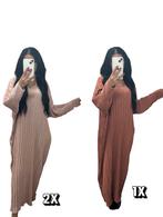 Lange jurk dames restpartij kleding voorraad, Galajurk, Nieuw, Ophalen of Verzenden, Roze