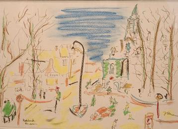Hans Ittmann "Kerk brink Hilversum" beschikbaar voor biedingen