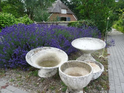 erg mooie grote Franse tuin schalen / bloem bakken, Antiek en Kunst, Antiek | Woonaccessoires, Ophalen