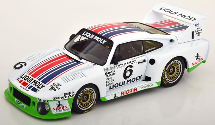 MCG 1:18 Porsche 935 J No 6, R. Stommelen, Liqui Moly 1980, Hobby en Vrije tijd, Modelauto's | 1:18, Nieuw, Auto, Overige merken