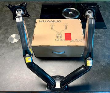 Huanuo Dual monitor vesa arm mount beschikbaar voor biedingen