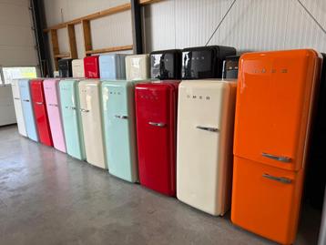 SMEG retro koelkasten in alle kleuren FAB28, FAB30, FAB32 beschikbaar voor biedingen