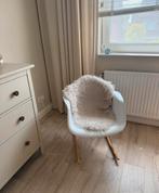 Eames Schommelstoel RE RAR replica, Huis en Inrichting, Stoelen, Kunststof, Wit, Ophalen of Verzenden, Zo goed als nieuw