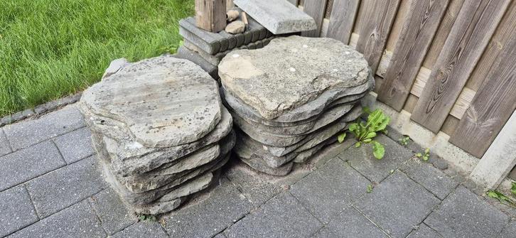 Stapstenen, Tuin en Terras, Tegels en Klinkers, Gebruikt, Overige typen, Natuursteen, Ophalen