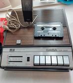 Vintage Draagbare cassetterecorder, Saba CR325, Audio, Tv en Foto, Cassettedecks, X, Ophalen, Overige merken, X