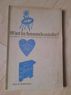 WAT IS HEEMKUNDE C Wilkeshuis, Boeken, Ophalen of Verzenden, Gelezen