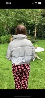 Camouflerende winterjas, Wit, Maat 42/44 (L), Zo goed als nieuw, Bershka