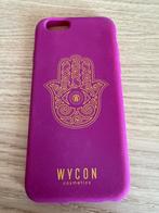 Iphone 6 silicone new cover pink purple with golden decor, Telecommunicatie, Mobiele telefoons | Hoesjes en Frontjes | Apple iPhone