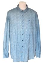Bartlett overhemd, blauw/multicolor, Mt. 4XL / XXXXL, Kleding | Heren, Bartlett, Zo goed als nieuw, Overige halswijdtes, Verzenden