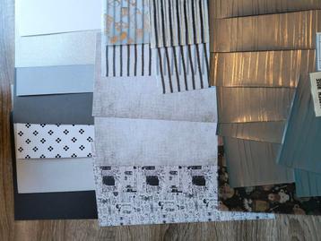 Pakket voor scrapbooking of junk journal zwart beschikbaar voor biedingen