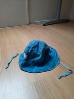 Blauw zonnehoedje (Pickapooh) (maat 54), Gebruikt, Jongetje of Meisje, Hoed, Ophalen of Verzenden