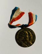 Zilveren medaille Prinses Juliana origineel uit 1937, Postzegels en Munten, Penningen en Medailles, Verzenden, Zilver