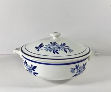 Gien Ceres soupière terrine met deksel blauw beschikbaar voor biedingen