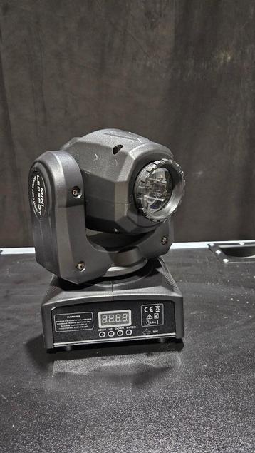 Mini spot movinghead 60 watt.  beschikbaar voor biedingen