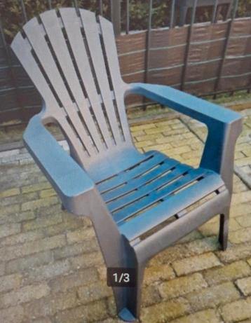 Tuinstoel 2 st  (Kunststof) beschikbaar voor biedingen