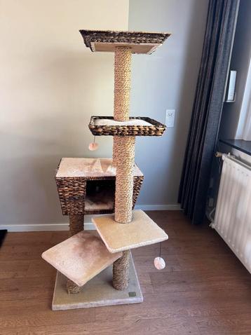 Krabpaal Ebi Curaçao, BRUIN 48X48X141CM beschikbaar voor biedingen