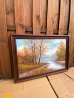 Mooi landschap schilderij, Ophalen