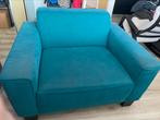 Blauwe Love Seat, 100 tot 125 cm, Minder dan 150 cm, Gebruikt, Stof