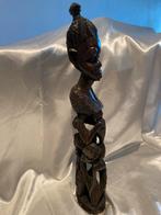 Makonde levensboom, Tanzania ebbenhout sculptuur, Ophalen of Verzenden