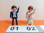 Playmobil Poppetjes Kerk Pastoor Huwelijk Bruid Bruidegom, Verzenden, Gebruikt, Los playmobil