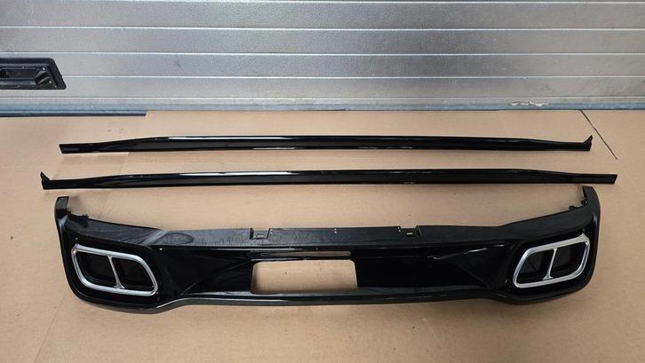 Sideskirts Zijskirts + Diffuser VW GOLF 8 VIII R-LINE SET, Auto-onderdelen, Carrosserie en Plaatwerk, Bumper, Volkswagen, Gebruikt