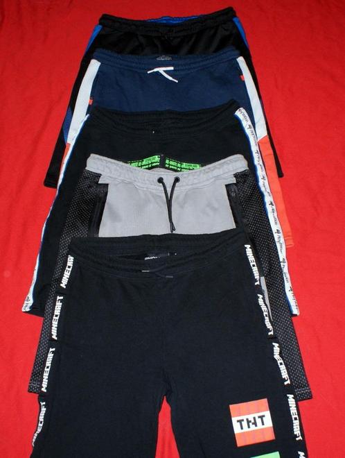 Set 5 bermuda's gamer PlayStation Minecraft mt 182 /M tiener, Kleding | Heren, Broeken en Pantalons, Zo goed als nieuw, Maat 48/50 (M)