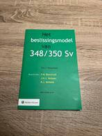 F.A.J. Koopmans - Het beslissingsmodel van 348/350 Sv, Verzenden, Zo goed als nieuw, F.A.J. Koopmans