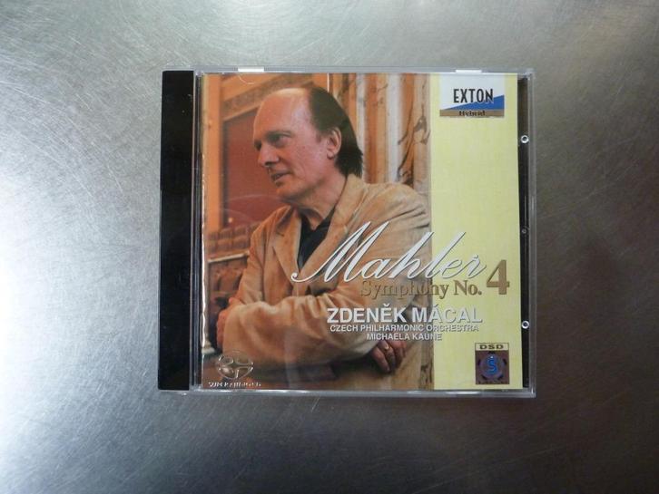 Mahler Symphony No. 4 - Zdeněk Mácal SACD, Cd's en Dvd's, Cd's | Klassiek, Romantiek, Ophalen of Verzenden